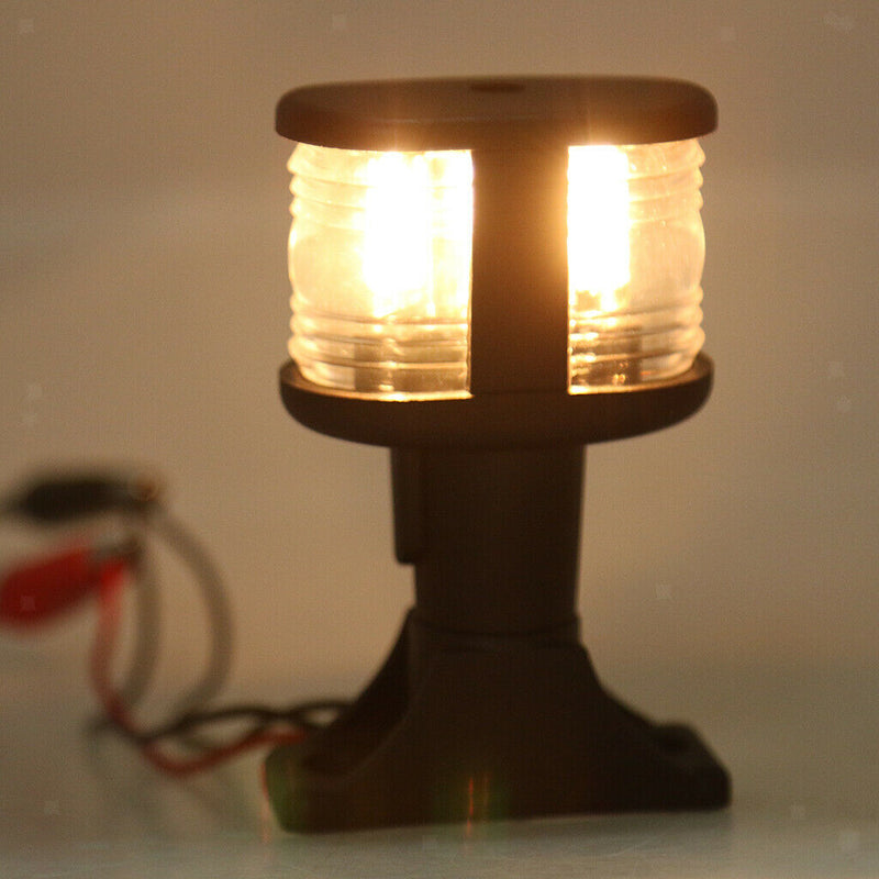 1 Piece 12V 360 Degree White LED Light Boat Bow Navigation Lamp Signal Light