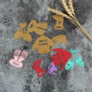5pcs Metal Christmas Clothes Set Cutting Dies Stencils for DIY Scrapbooking