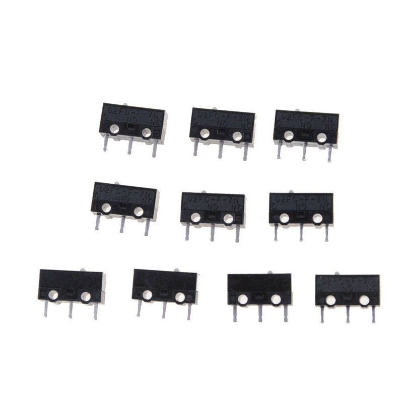 10PCS Authentic OMRON Mouse Micro Switch D2FC-F-7N Mouse Button Fretting new Ew