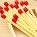 10 PCS/lot Korean Matchstick Ball Pens Office Supplies Match BallPoint Pen