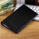 Leather Business Cards Holder Case Organizer 240Name Credit Cards ID Book K N8H0