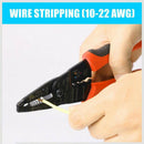 MultiPurpose Electrical Wire Stripping Tool Crimper Pliers Insulated CutterBX