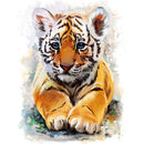 Full Round Drill Diamond Painting DIY Little Tiger Rhinestone Picture Craft