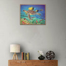DIY Diamond Painting Embroidery Sea Turtle Round Rhinestones Cross Stitch