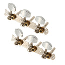 Durable Zinc Alloy Classical Guitars Tuning Pegs Machine Heads with Chrome Tip