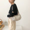 Women Handbag Newspaper Top-Handle Pillow Fashion Leather Cylinder Shoulder Bags