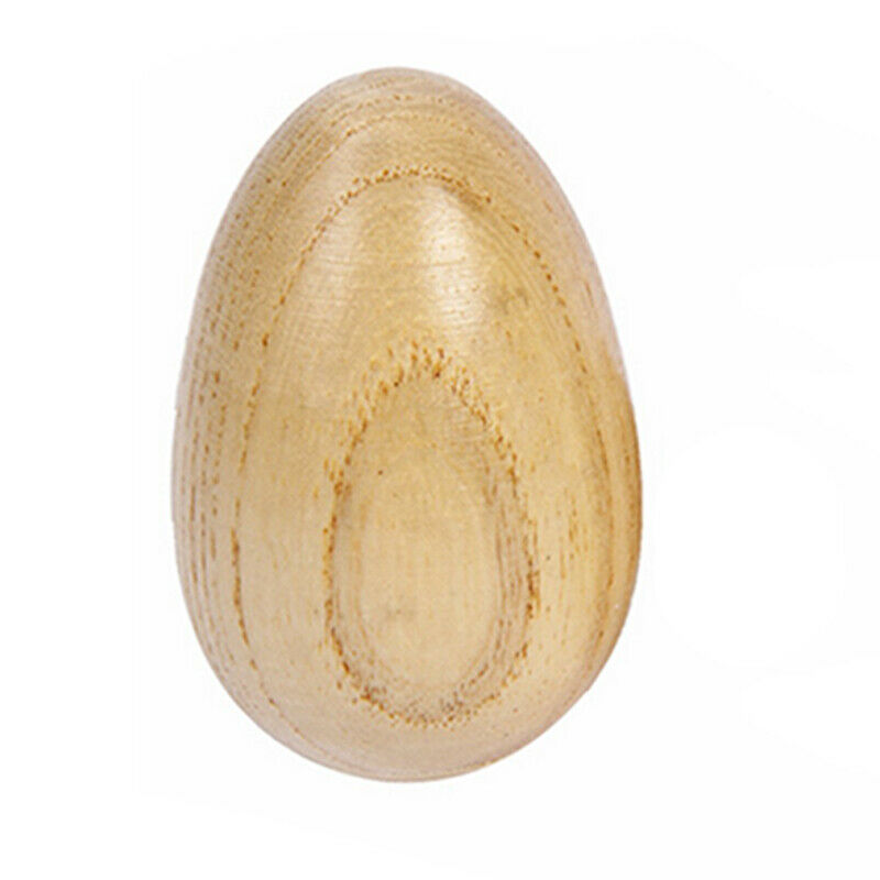 Set of 6 pcs Wooden Percussion Musical Egg Maracas Egg Shakers Musical Inst F8W1