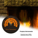 Magnetic Type Stove Thermometer Flue Pipe Wood Burner Temperature Gauge