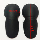2 Sets EVA Shoulder / Back / Elbow Protectors Insert Pads Kit Racing Armour