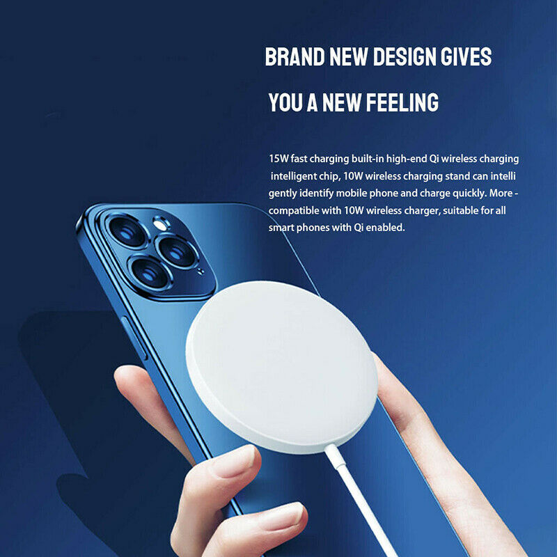 15W Magnetic Charger Pad For iPhone12 Pro Max/Mini Fast Charging