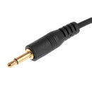 3.5mm Plug to Male Flash PC Sync Cord Cable Light Trigger For Photography Studio