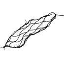 Black Bungee Motorcycle Helmet Cargo Net 6 Hooks Luggage/Package Cargo Net S1A4