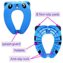 Portable Toilet Training Seat for Toddlers. Large Upgraded Folding Travel P