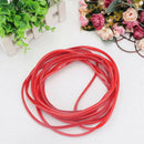 2PCS 5m Red Car Door Moulding Rubber Scratch Protector Strip Edge Guard Trim