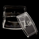 Clear Acrylic Cotton Swab Makeup Case Stick Box Storage Stand Rack