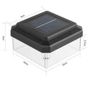 Solar 8LEDs Power Light Outdoor Garden Landscape Post Lighting Lamp Light X7D6