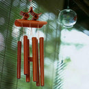 60cm Windchimes Handmade Bamboo 6 Tubes Hanging Ornament Home Garden Decor