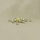 100pcs Multi Rondelle Brass Rhinestone Bracelet Spacer Beads sgs IYZ