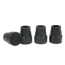 4pcs 25mm Rubber Trekking Pole Cap Walking Stick Crutch Ferrule Non-slip Foot