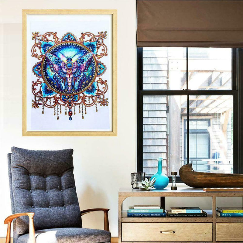 5D DIY Special Shaped Diamond Painting Butterfly Cross Stitch Embroidery