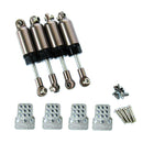 Pack of 4 Metal Shock Absorber w/ Extension Kits Set for 1:16 WPL C24 C14 Pickup