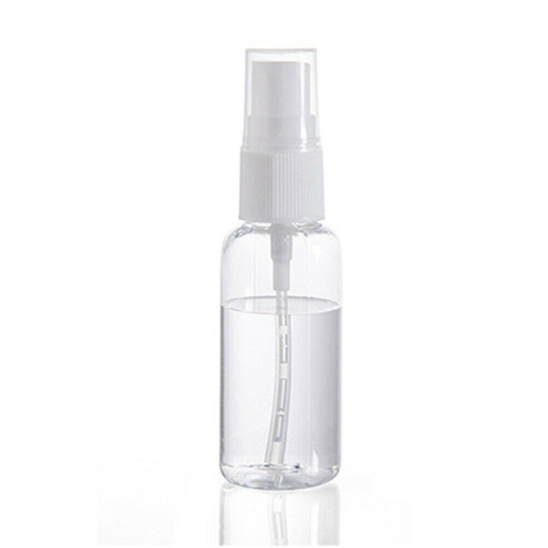 6pcs Transparent Plastic Empty Cosmetic Bottle Refillable Container (30ml) A