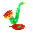 Soap Blowing Bubble Horn No Liquild Concentrate Stick Tray Kids Toys Kits