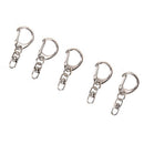 10Pcs/lot Polished Keyrings Keychain Split Ring Key Chains DIY Jewelry Making TE