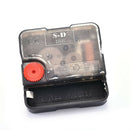 DIY Quartz Movement Mechanism Silent Clock Black and Red Hands Part Tool Kit