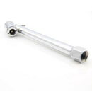 2Pcs Durable Tire Pressure Gauge (0-200PSI) Metal Made Nozzle for Car Vehicles
