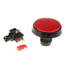 2 Pack LED Illuminated Push Button for Arcade Game Machine Red