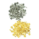 200pcs Heart Shape Glue on Bail Earring Bails For Glass Tile DIY Pendants