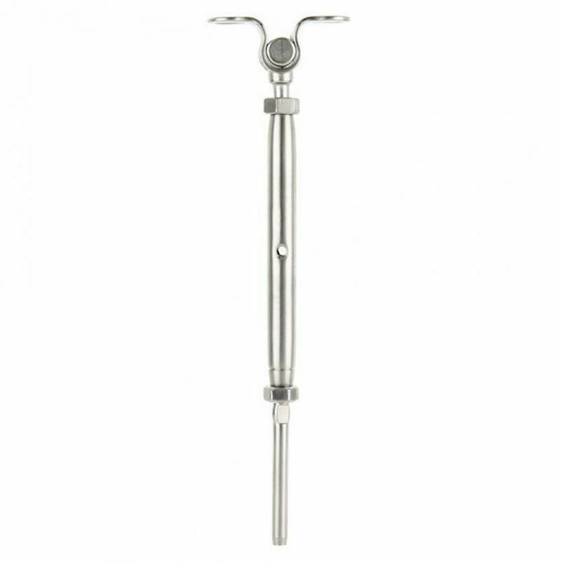 2set T316 Stainless Steel Deck Toggle Tensioner Set For 3/16 Cable Railing  R4S7