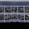 100pcs Fishing Top Rings DIY Pole Repair Kit Line Guides Eyes 0.9mm/ 1.0mm/