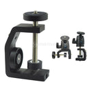 C-clamp Clip Adjustable with 1/4" Screw Adapter Holder Stand For Photography