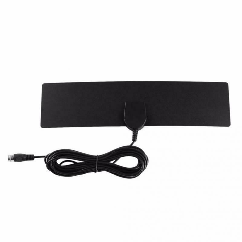 DVB-T2 Thin HD 1080P Digital Antenna Mini Flat Signal Amplifier TV Receiver S1R1