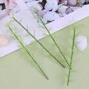 1pc bamboo fairy garden miniatures micro landscape plastic crafts garden decor Z
