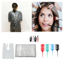 Pro Hair Capes Apron Dye Foiling Highlight Combs No Bend Bangs DIY Clips Set