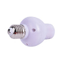 Wireless Remote Control Sound Light Sensor Lamp Holder E27 Lamp Bases Soc WsJ Gw