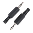 3.5mm 3 Pole Audio Jack Plug Headphone Male Connector Mono Stereo Diy SoSEAU