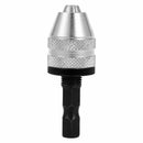 Keyless 0.5-3mm jaw Bit drill holder Drill 1/4 inch Hex Shank Screwdriver A