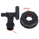 1000L IBC 3/4" Water Tank Hose Garden Adapter Fittings With Switch Connector Gw