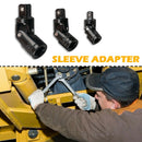 3pcs Ratchet Wrench Socket Adapter 1/4 3/8 1/2 Universal Extension Adapter