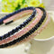Women Girl Metal Crystal Hairband Headband Beautiful Jewelry HeadwearHair Ban Gw