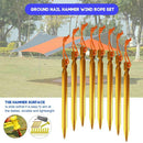 Practical Travel Accessory Tent Stakes Set Fishing Outdoor Camping Emergency