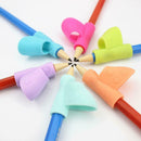 3pcs Kids Silicone Pencil Holder Pen Writing Aid Grip Posture Correction A