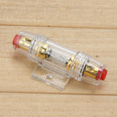 1Pc 60A Gauge Fuse Holder Car Audio Refitting Fuse Holder Electronics Part