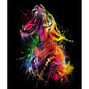 5D DIY Full Drill Diamond Painting Cross Stitch Embroidery Kit (Tiger07)