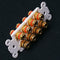 Speaker Cable Wall Plate for 4 Speakers 8 Bna Plugs