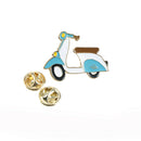 Bike Brooch Pins Childhood Button Pin Denim Jacket Pin Badge Gift Jewelry ON